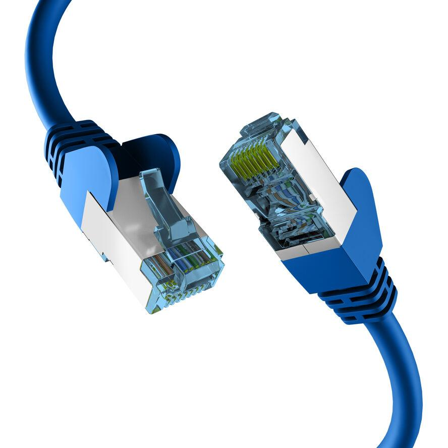 EFB RJ45 PATCHKABEL mit CAT7 ROHKABEL BLAU 1,5m (EC020200208) (EC020200208)