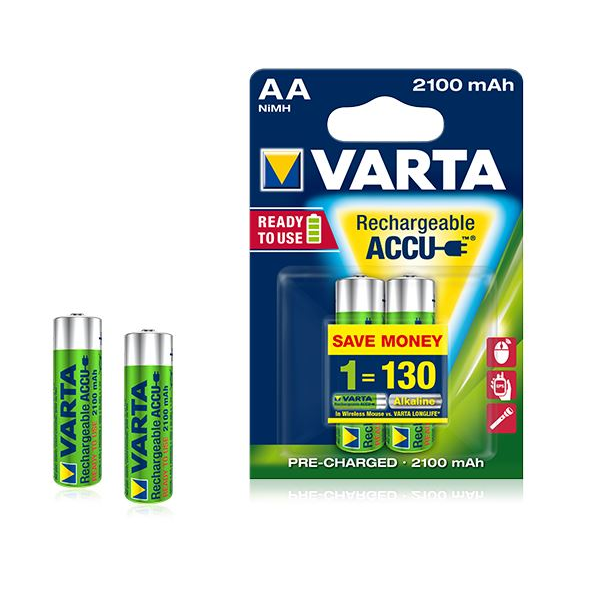 Varta Longlife Nabíjateľná batéria AA Nikel-Metal Hydrid (nimh) (56706101402)