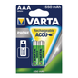 Varta 58397101402 Nabíjateľná batéria AAA Nikel-Metal Hydrid (nimh) (4008496808120)