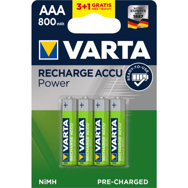 Varta 56703 Dobíjecí baterie AAA Nikl-metal hydridová (NiMH) (Varta 56703101494)