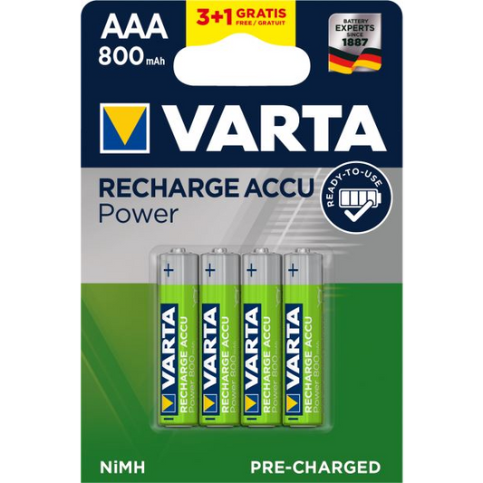 Varta 56703 Dobíjecí baterie AAA Nikl-metal hydridová (NiMH) (Varta 56703101494)