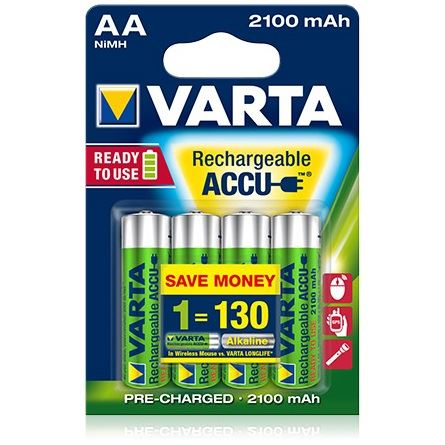 Varta 56706 Nabíjateľná batéria AA Nikel-Metal Hydrid (nimh) (56706)