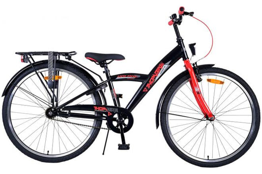 Volare Thombike Children's Bike - Boys - 26 inch - Black Red